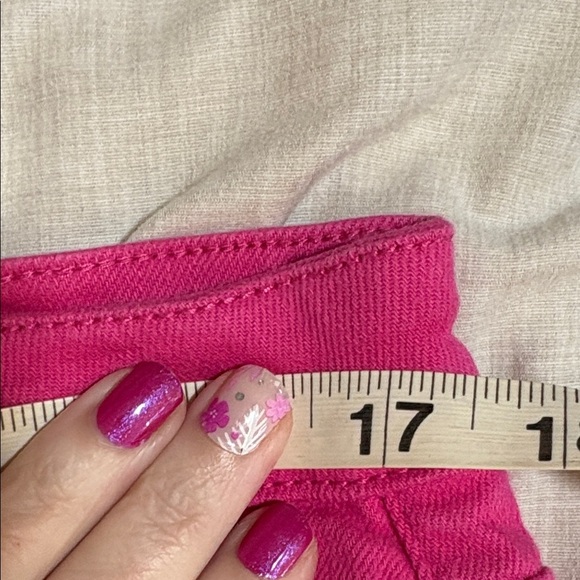 Judy Blue Hot Pink Ankle Jeans Size 15/32 - Picture 8 of 11